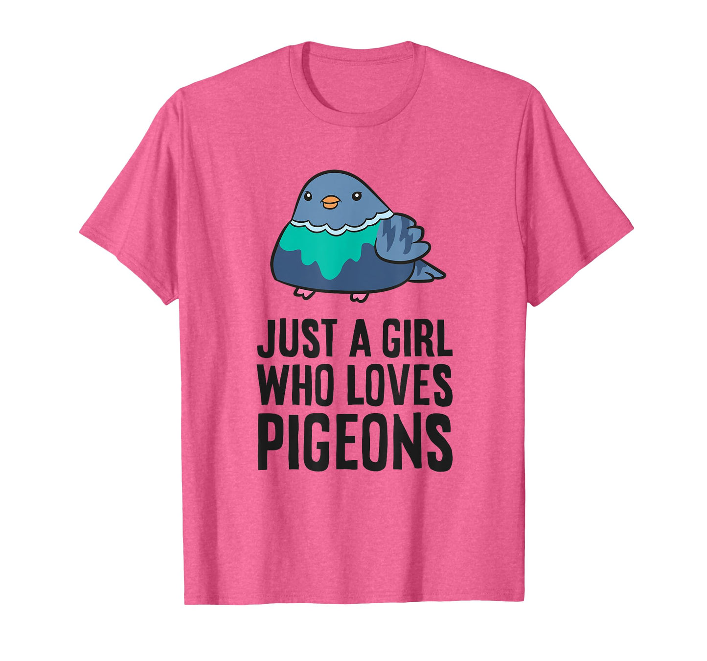 Pigeon Birds Just a Girl Who Loves Pigeons T-Shirt