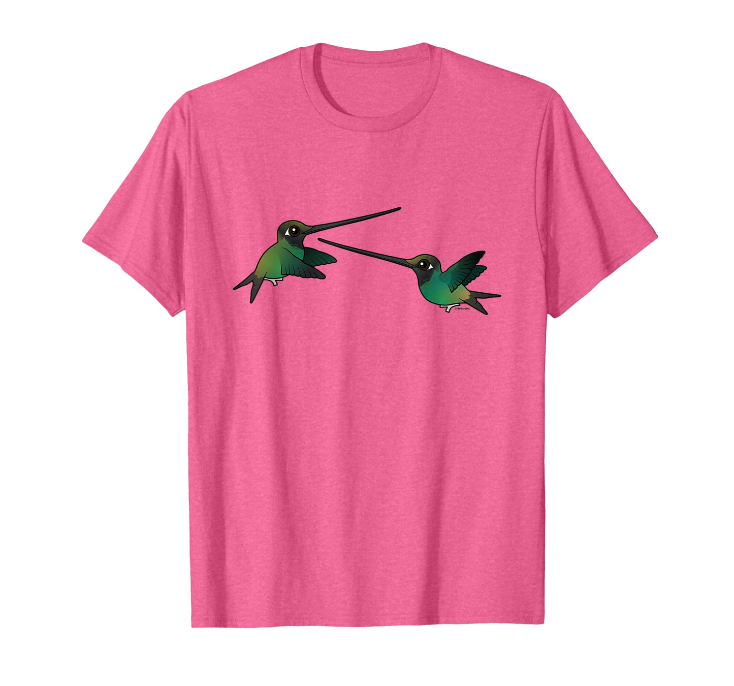 En Garde! Funny Sword-billed Hummingbirds in Battle Gift T-Shirt