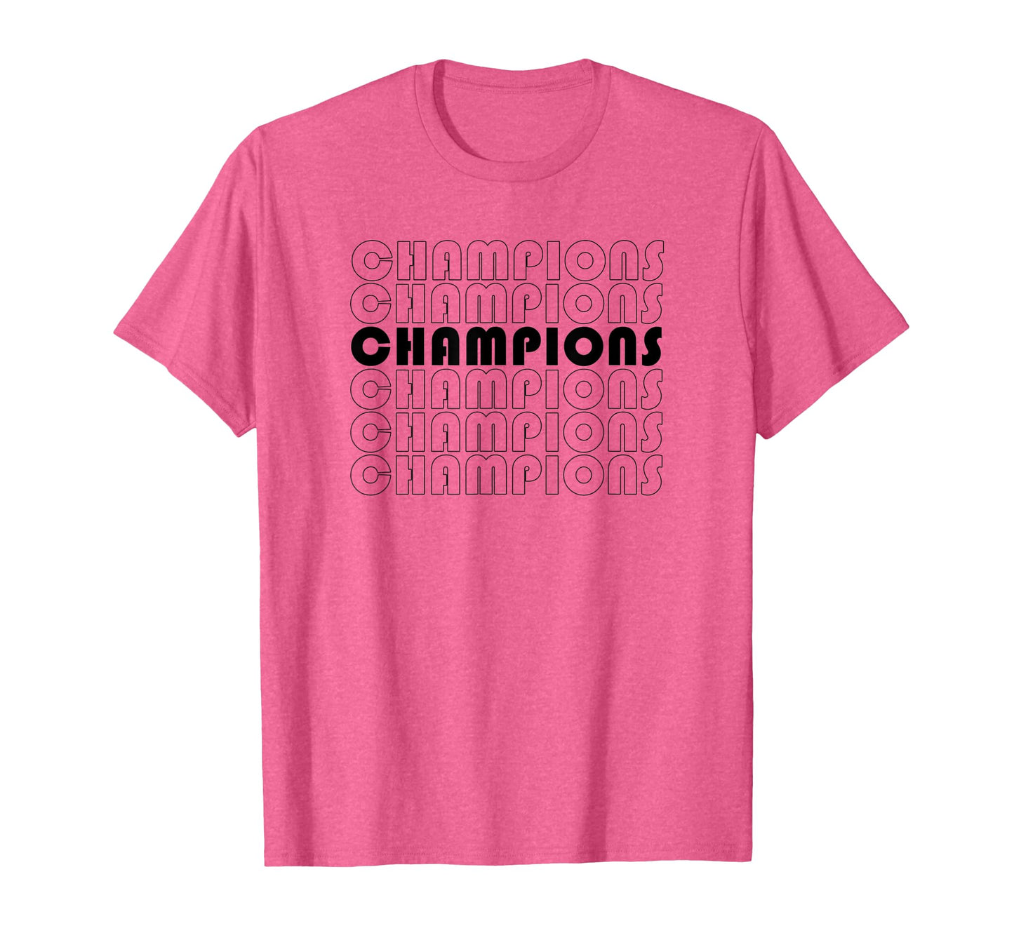 Champions Of Your Sport Team Championship Winners T-Shirt