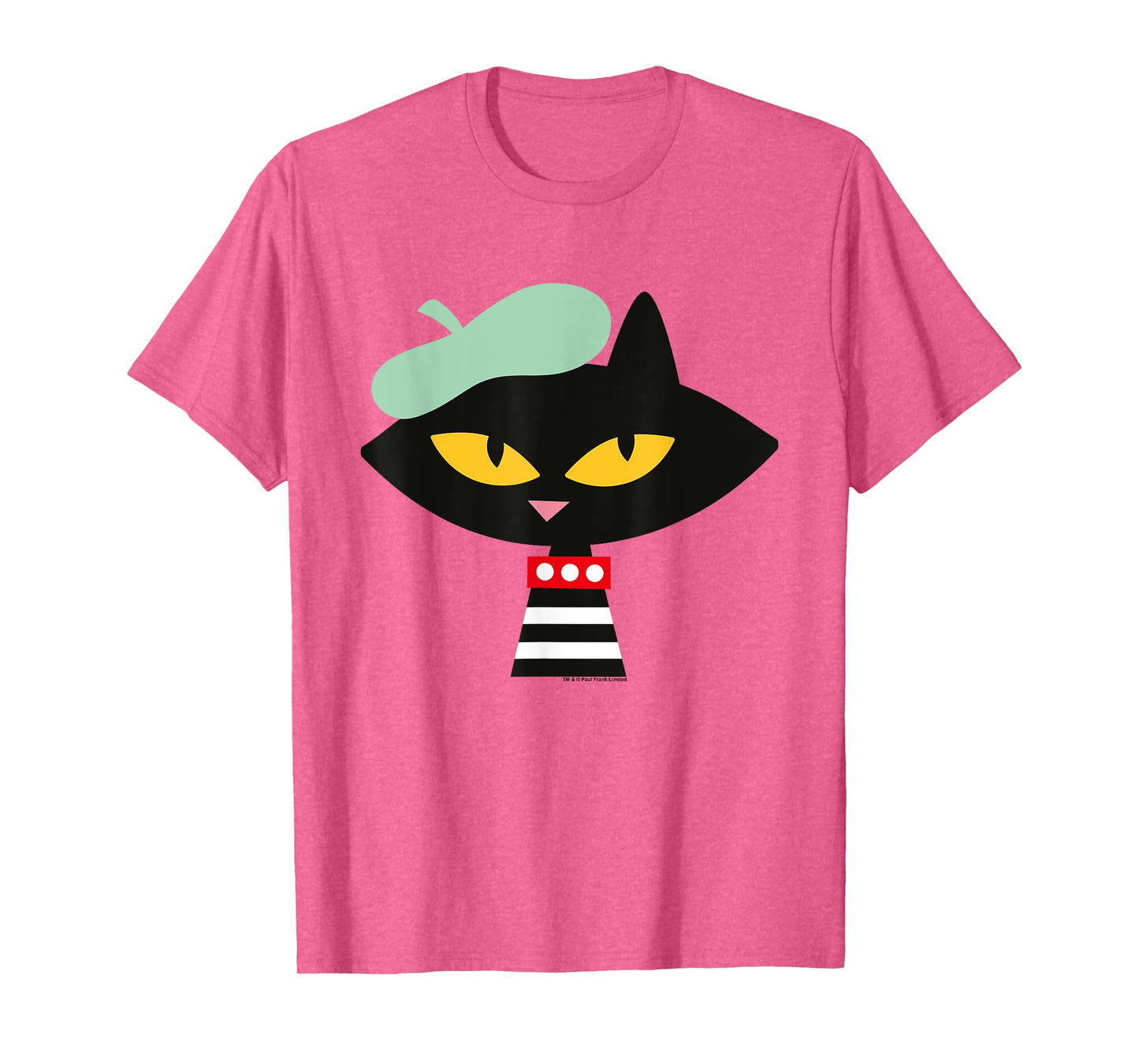 Paul Frank Mika Cat Beret Men Women Girls Kids T-Shirt