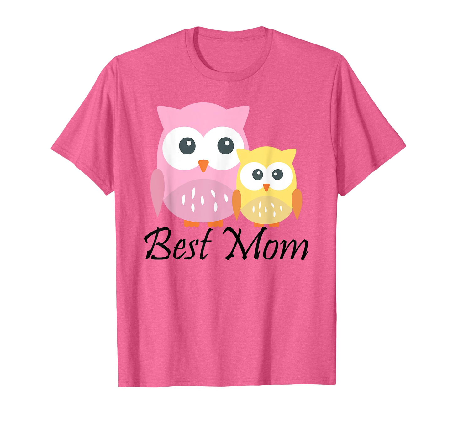 Best Mom Cute Owl Edition Mothers Day Womens T-shirt T-Shirt