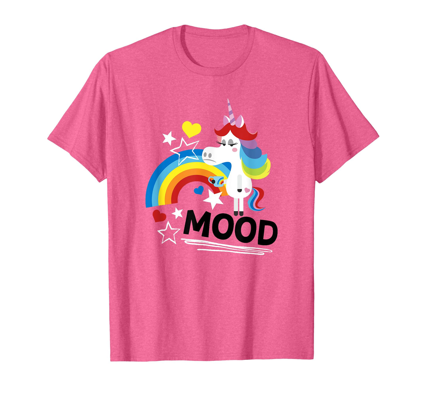Disney Pixar Inside Out Rainbow Unicorn Mood Logo T-Shirt