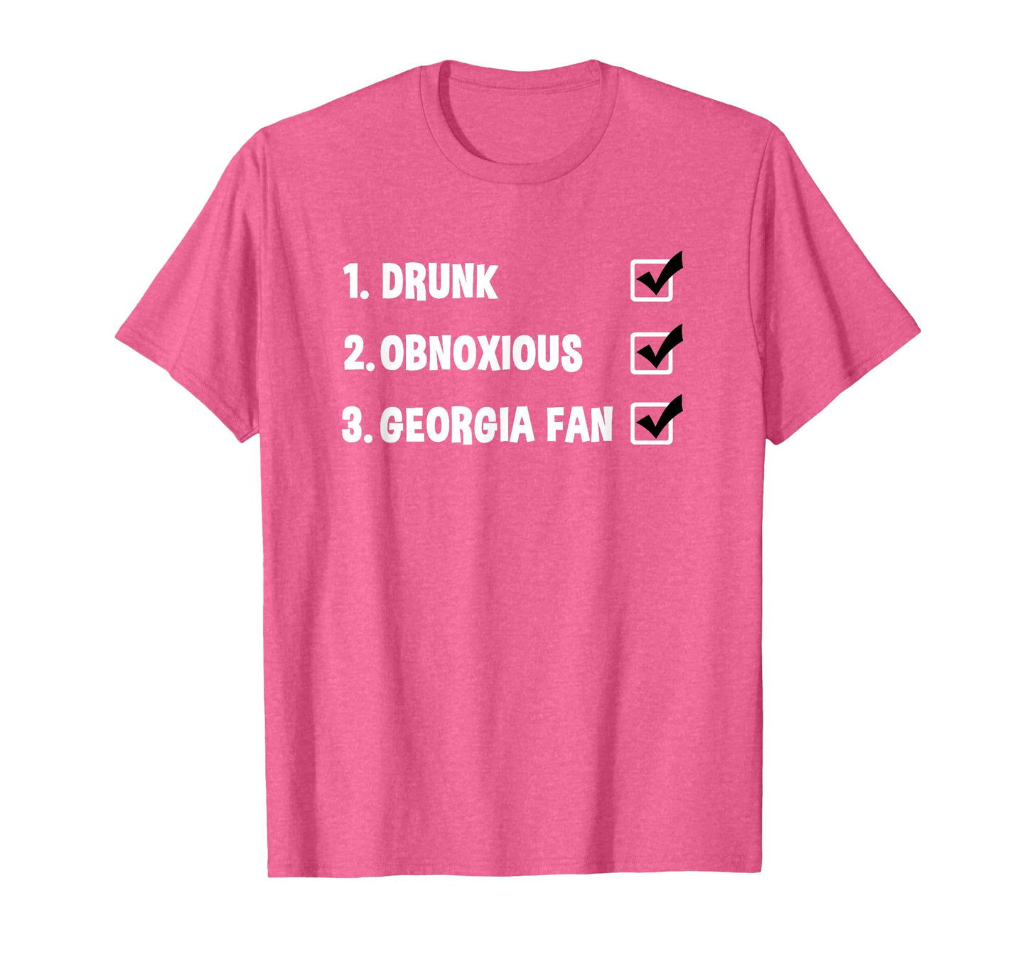 Drunk Obnoxious Georgia T-Shirt