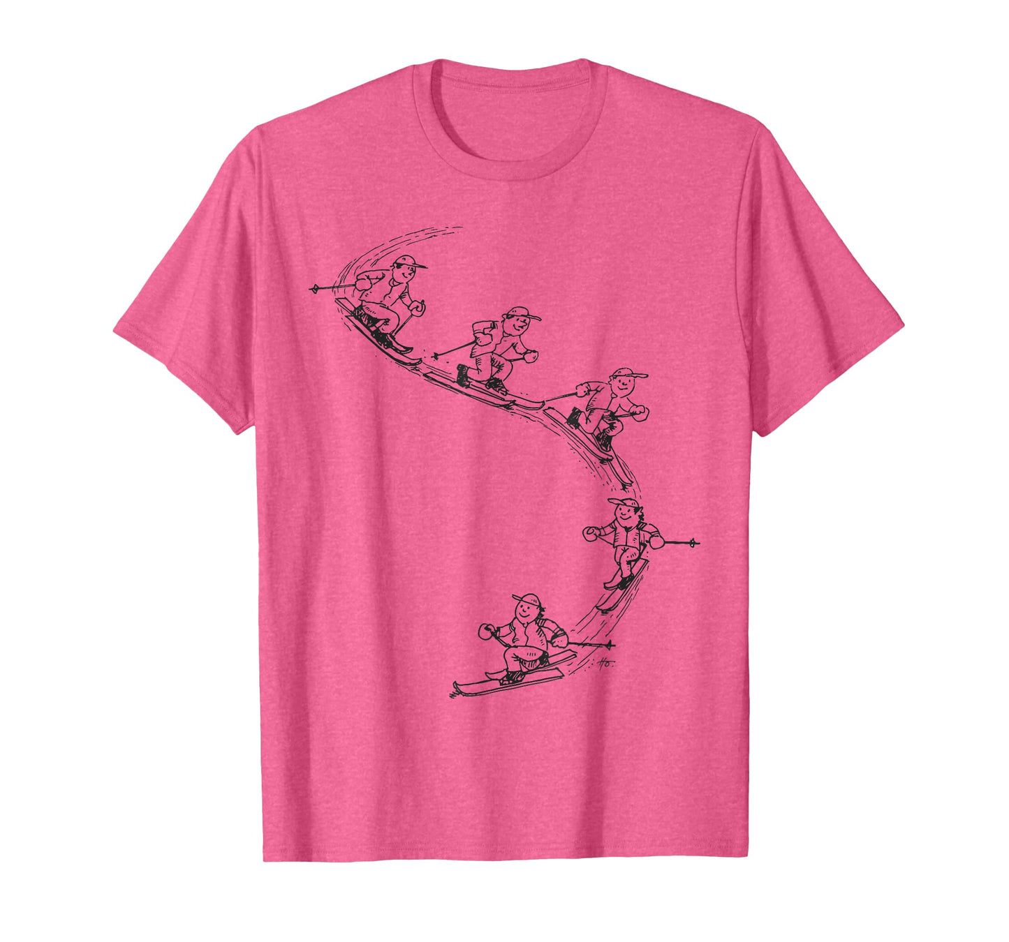 Telemark Skier Movement T-Shirt