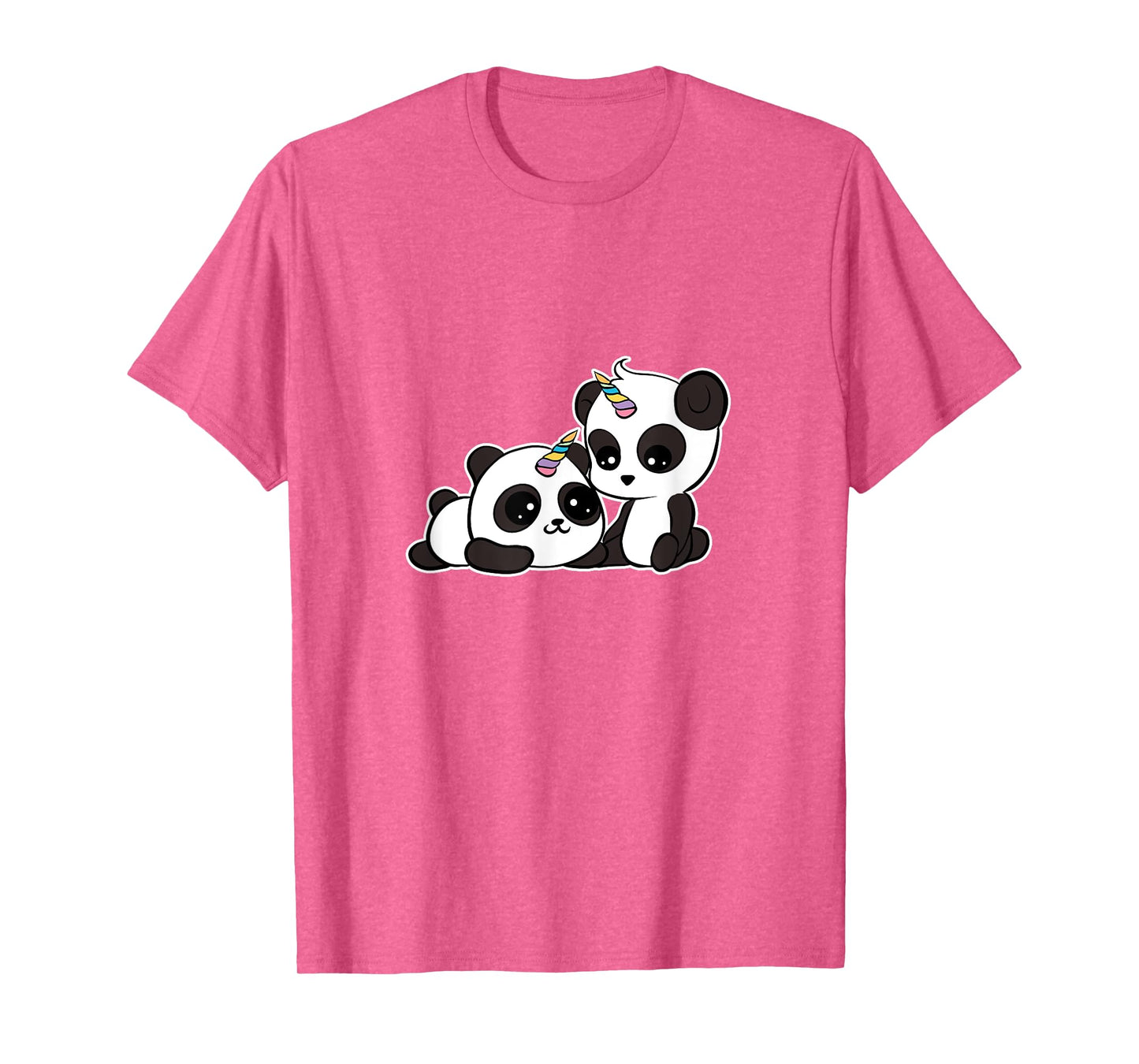 Kawaii Panda Unicorn T-Shirt Pandacorn Lover Tee T-Shirt