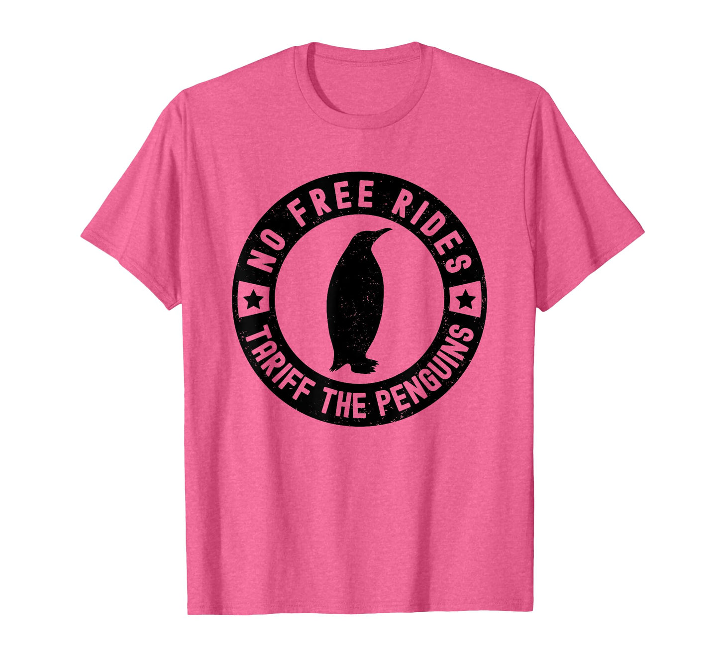 Penguin Tariffs Funny Political Liberation Day Men Women T-Shirt