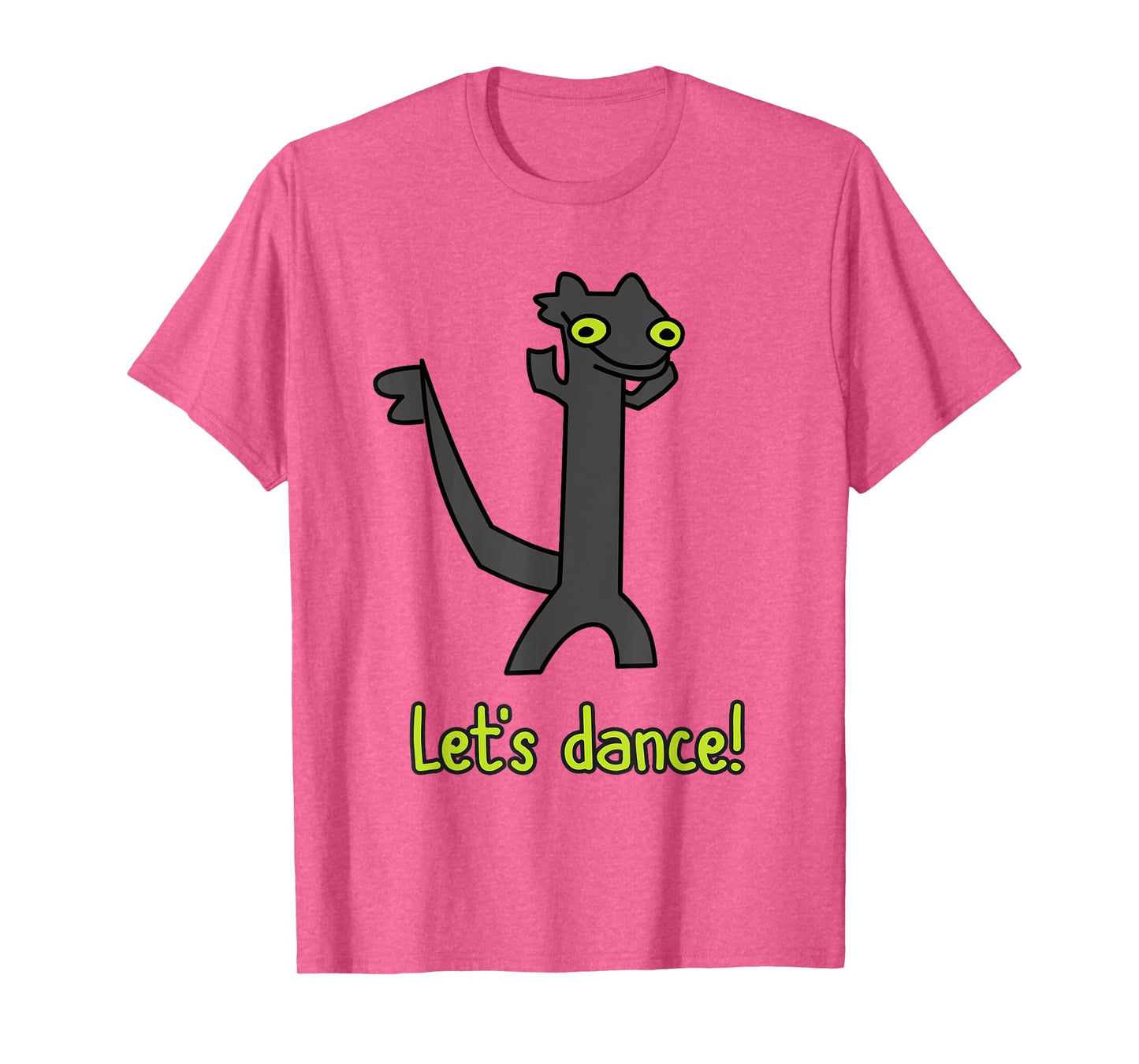 Funny Cartoon Kids Dragon Dance Meme Let's Dance T-Shirt