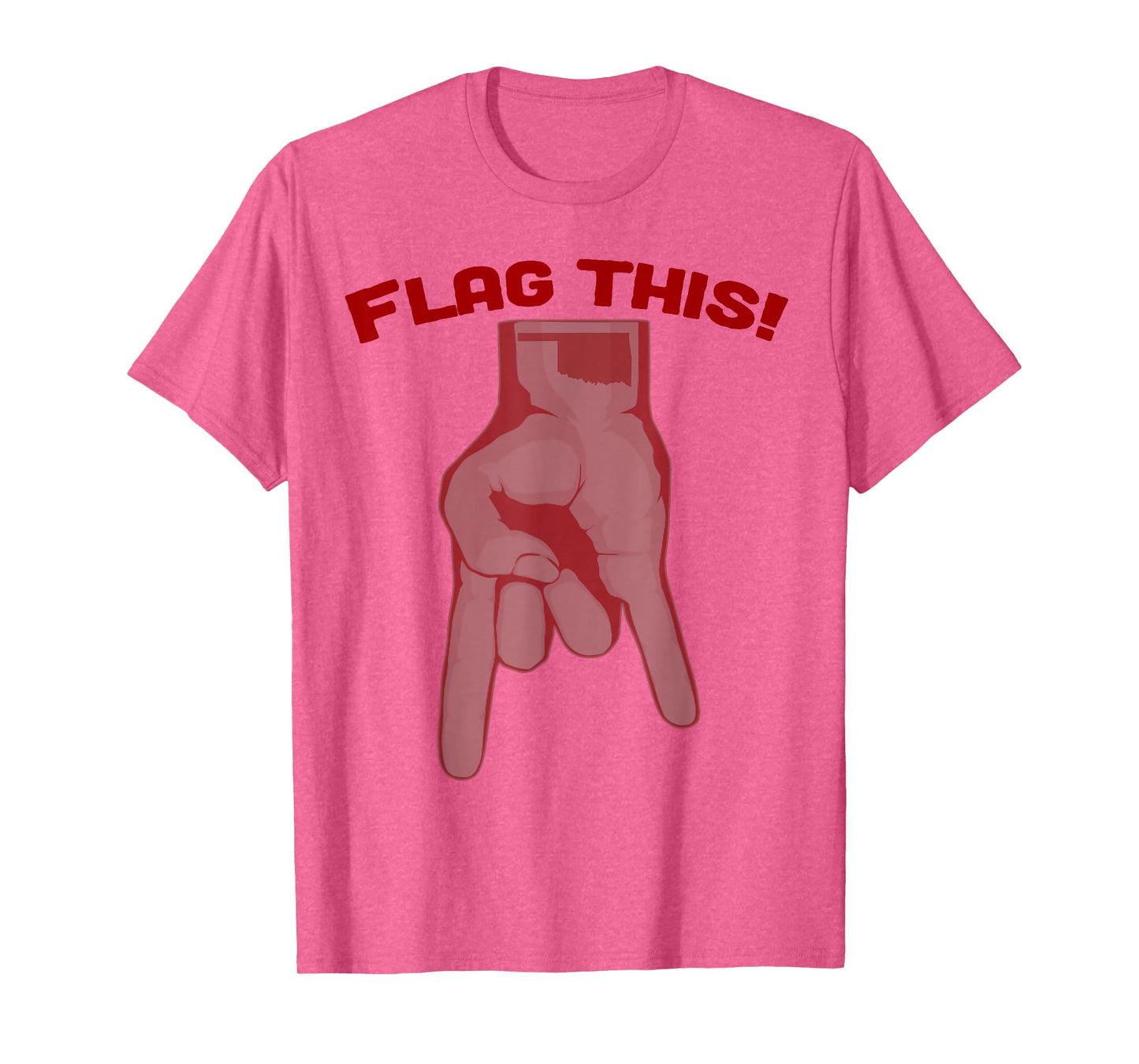 Flag This Oklahoma Upside Down Horns T-Shirt