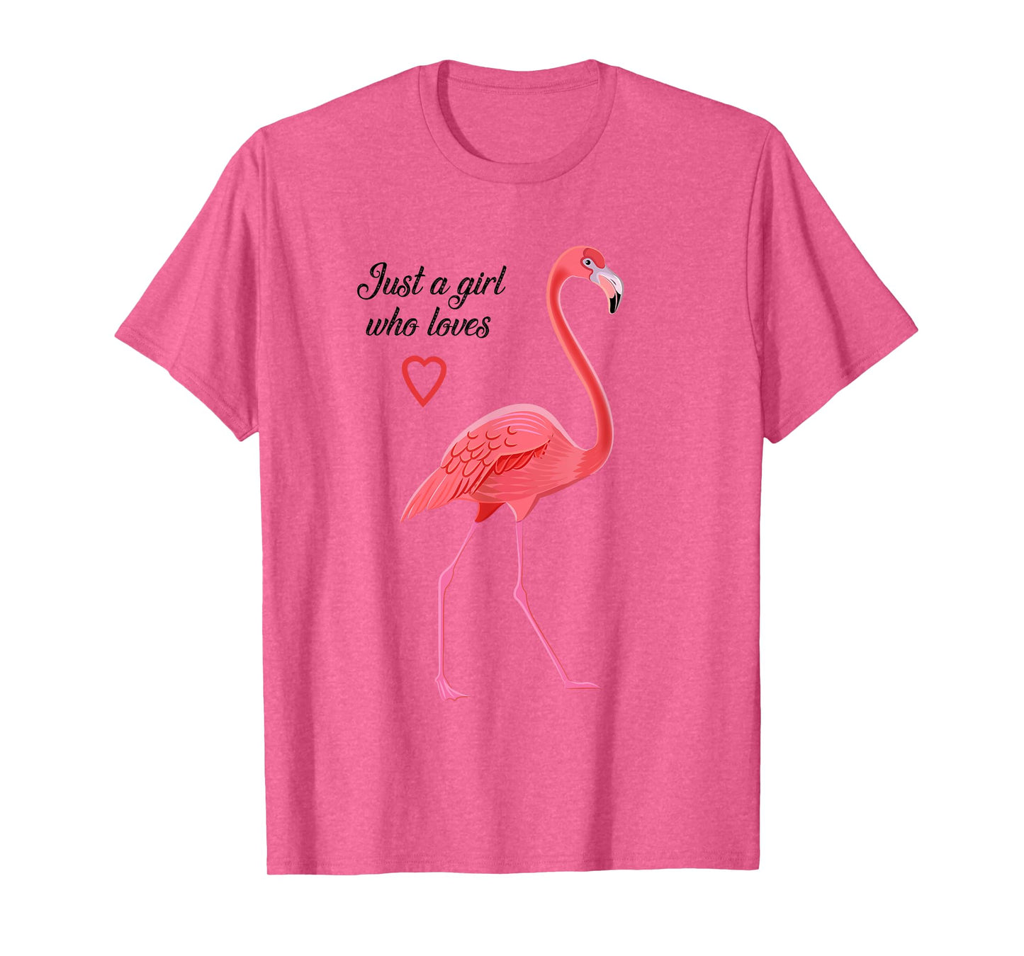 Just A Girl Who Loves Flamingos T-Shirt