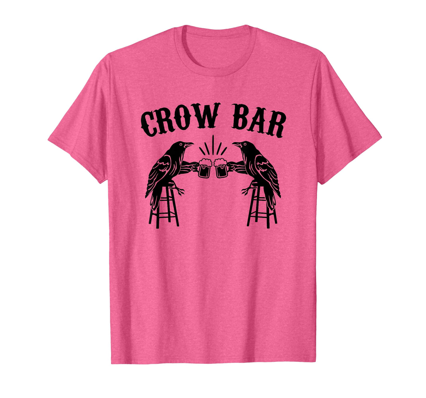 Crow Bar funny beer drinking crows T-Shirt