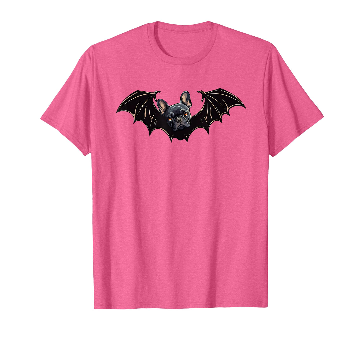 French Bulldog Bat Wings Spooky Frenchie Dog Halloween Bat T-Shirt for Men Women Kids