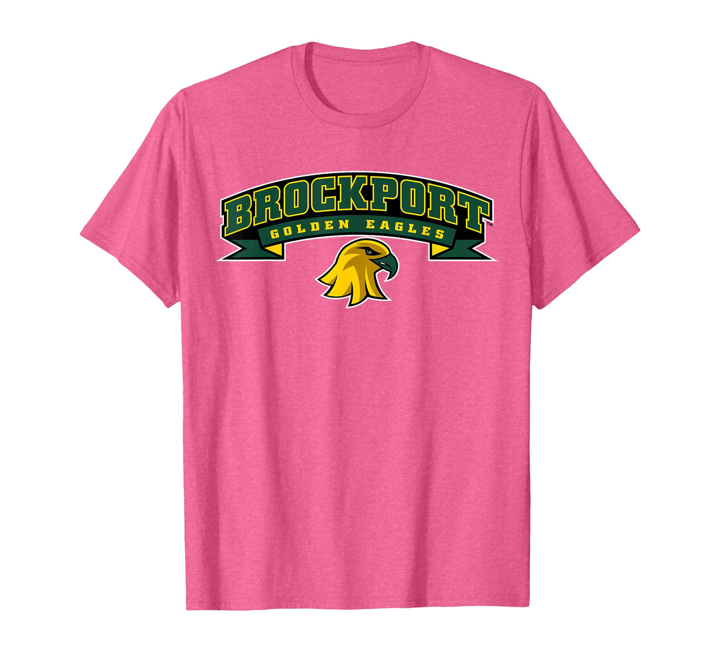 SUNY Brockport Golden Eagles Banner Logo T-Shirt