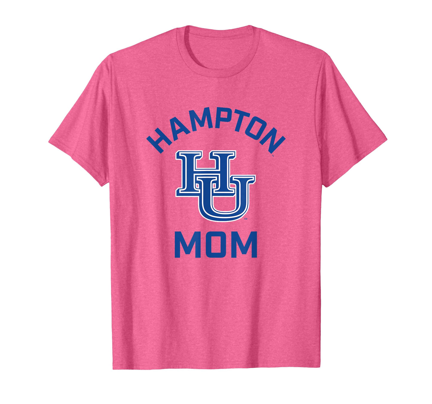 Hampton University Pirates Arched Mom T-Shirt