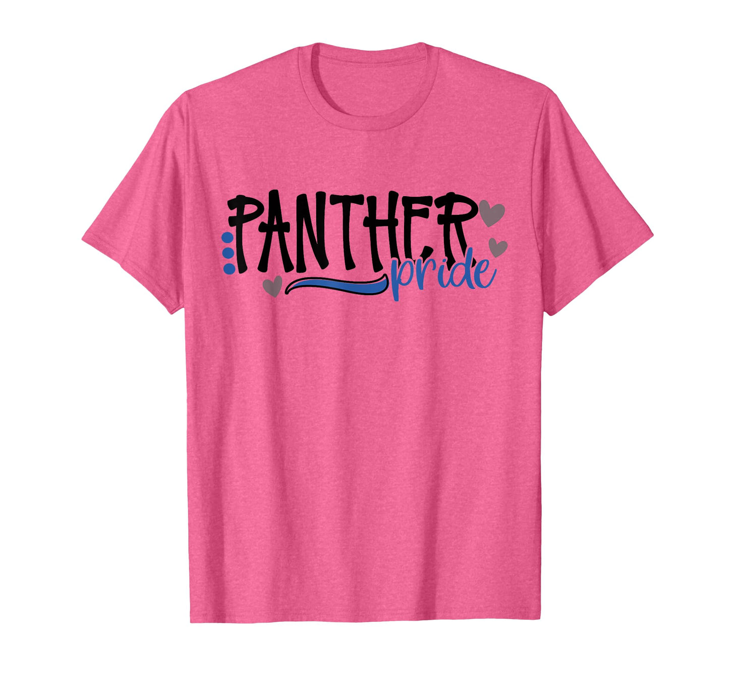 Panther Pride School Sports Fan Team Spirit T-Shirt