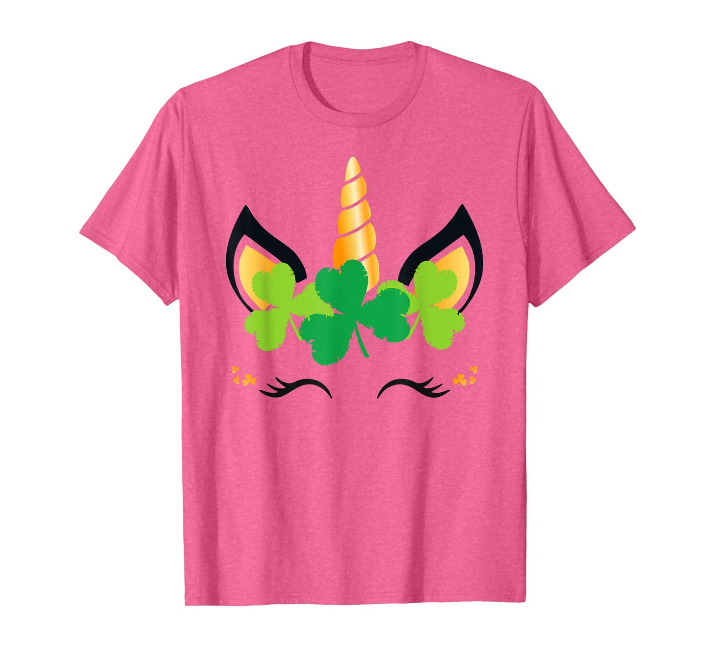 St Patricks Day Unicorn Shirt Girls Outfit Lucky Shamrock T-Shirt