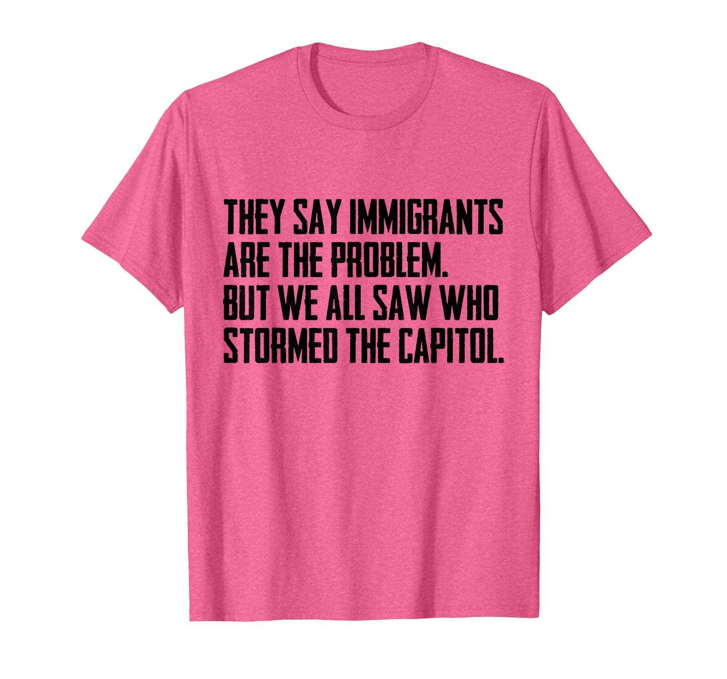 They Say Immigrants Are The Problem But We All Saw Stormed T-Shirt