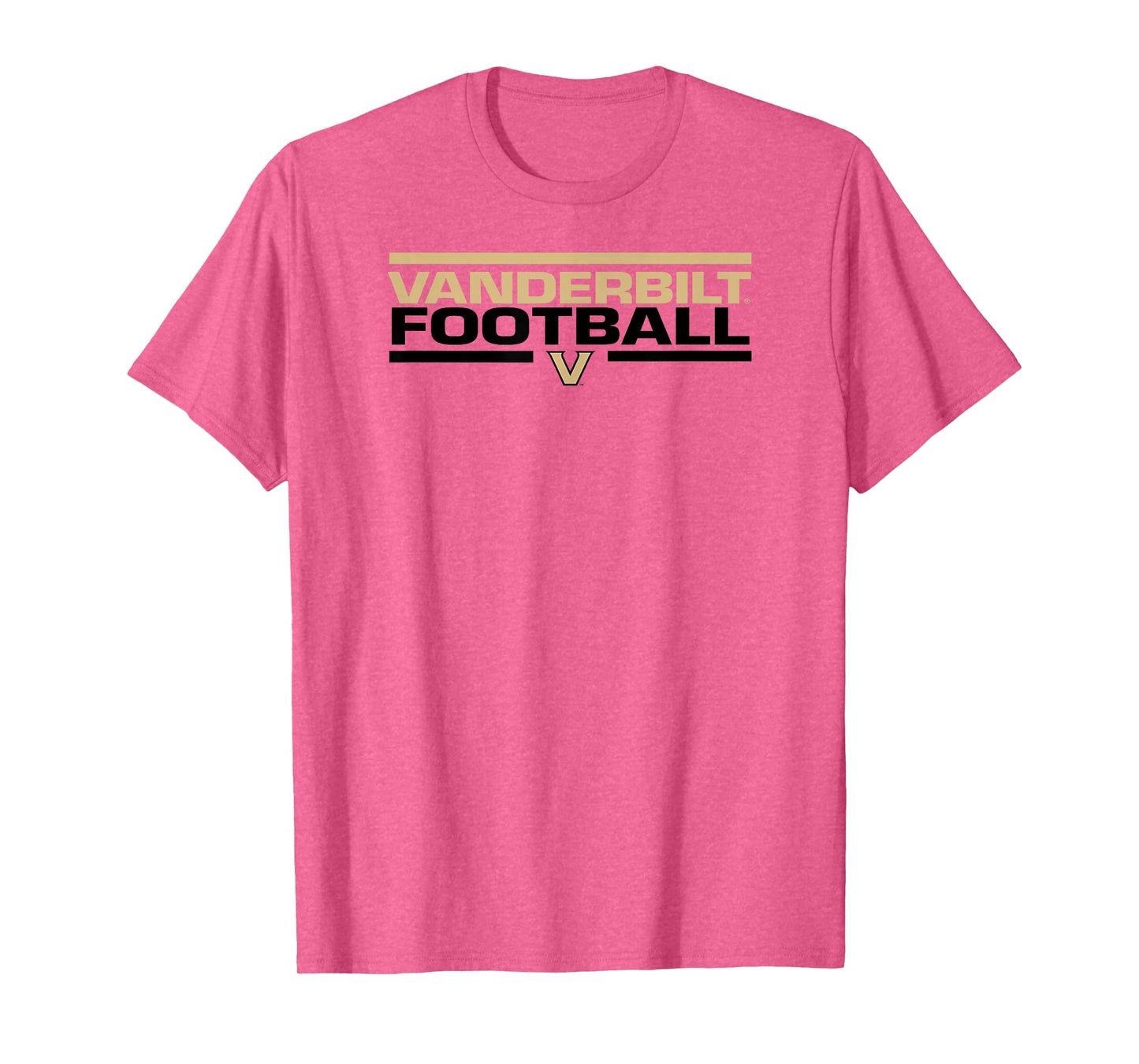 Vanderbilt Commodores Football Tackle White T-Shirt