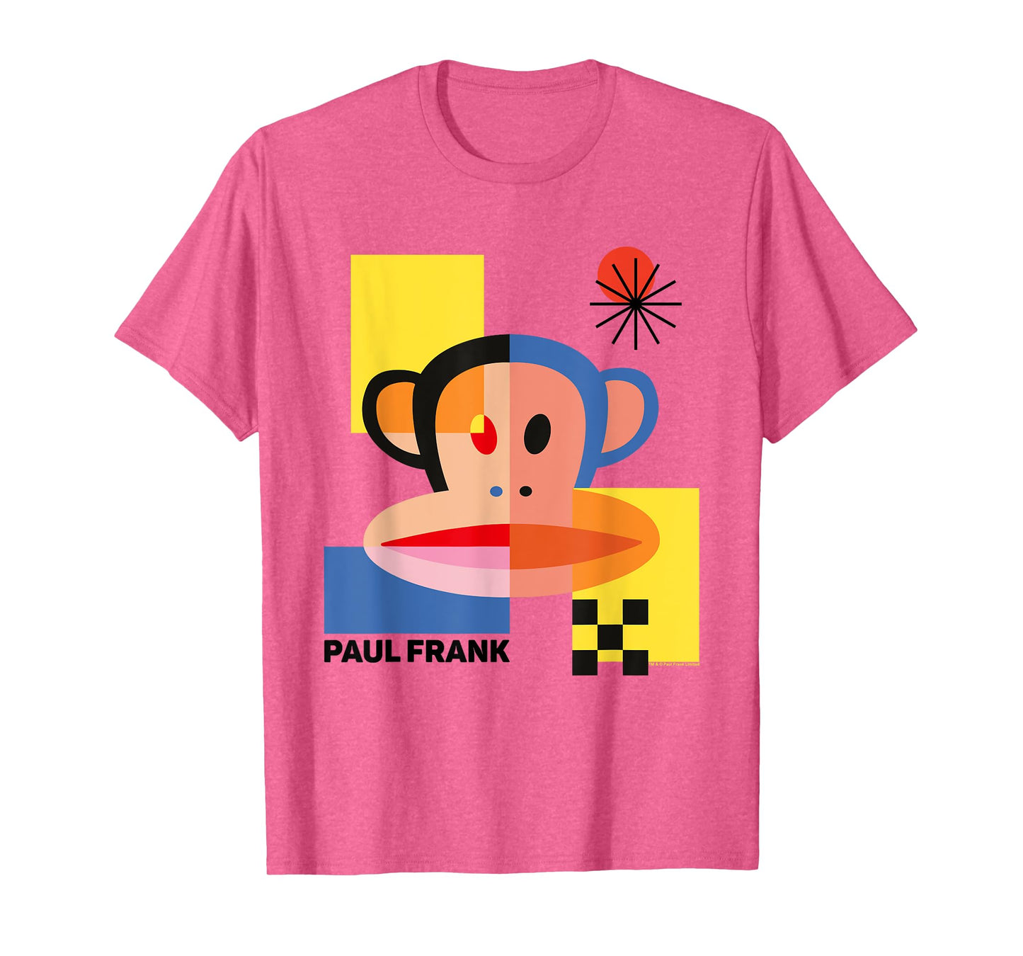 Paul Frank Julius Abstract 80s Block Art T-Shirt