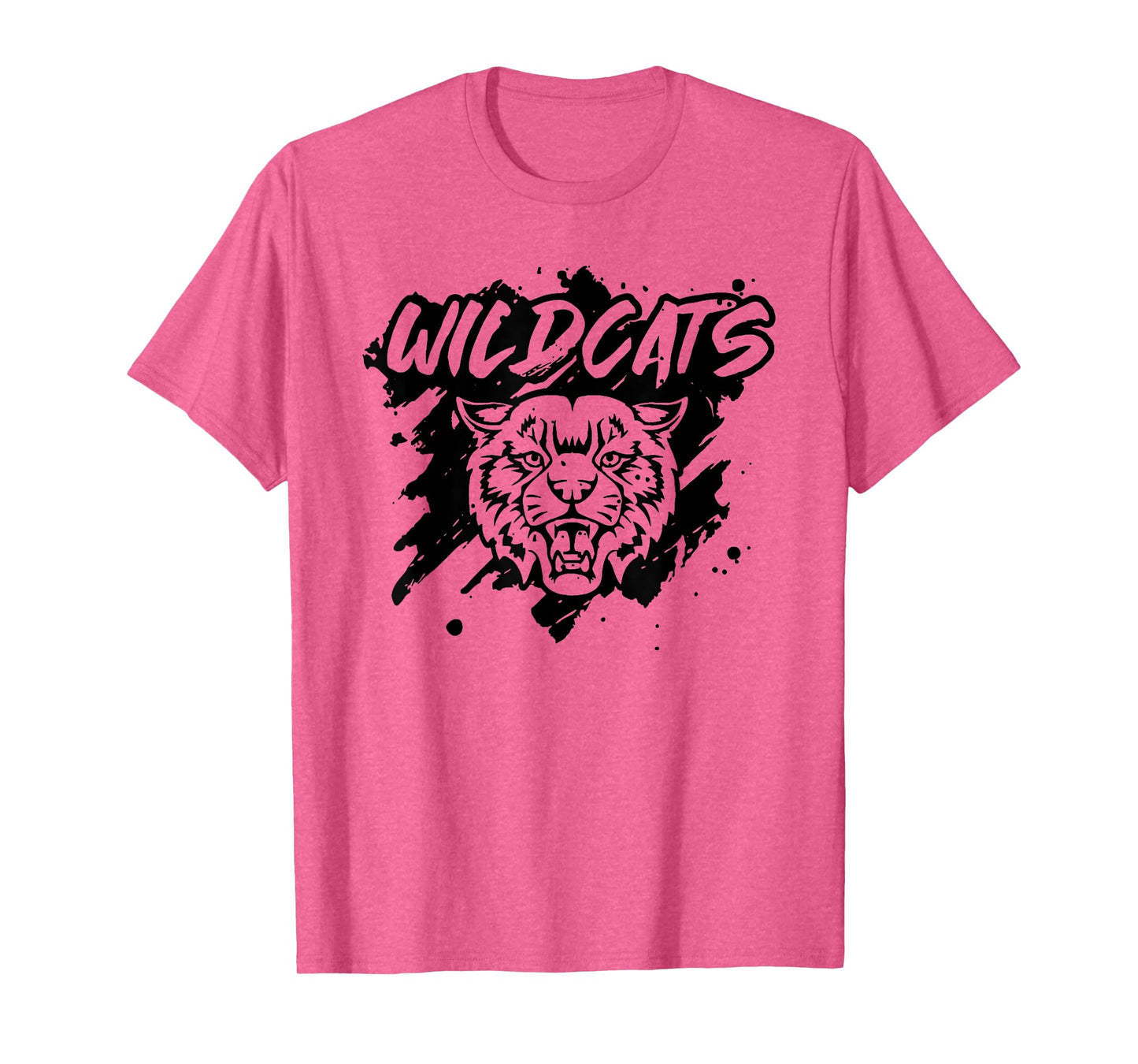 Wildcats Football School Sports Fan Team Spirit T-Shirt