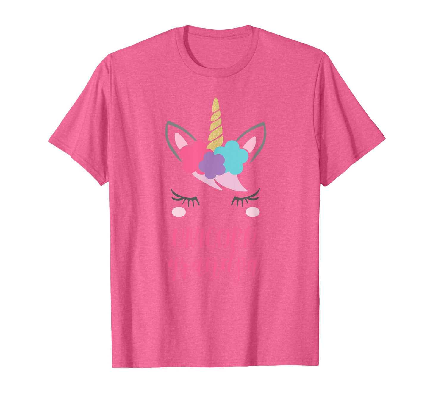Unicorn Grandpa Gift, Unicorn Grandfather Shirt T-Shirt