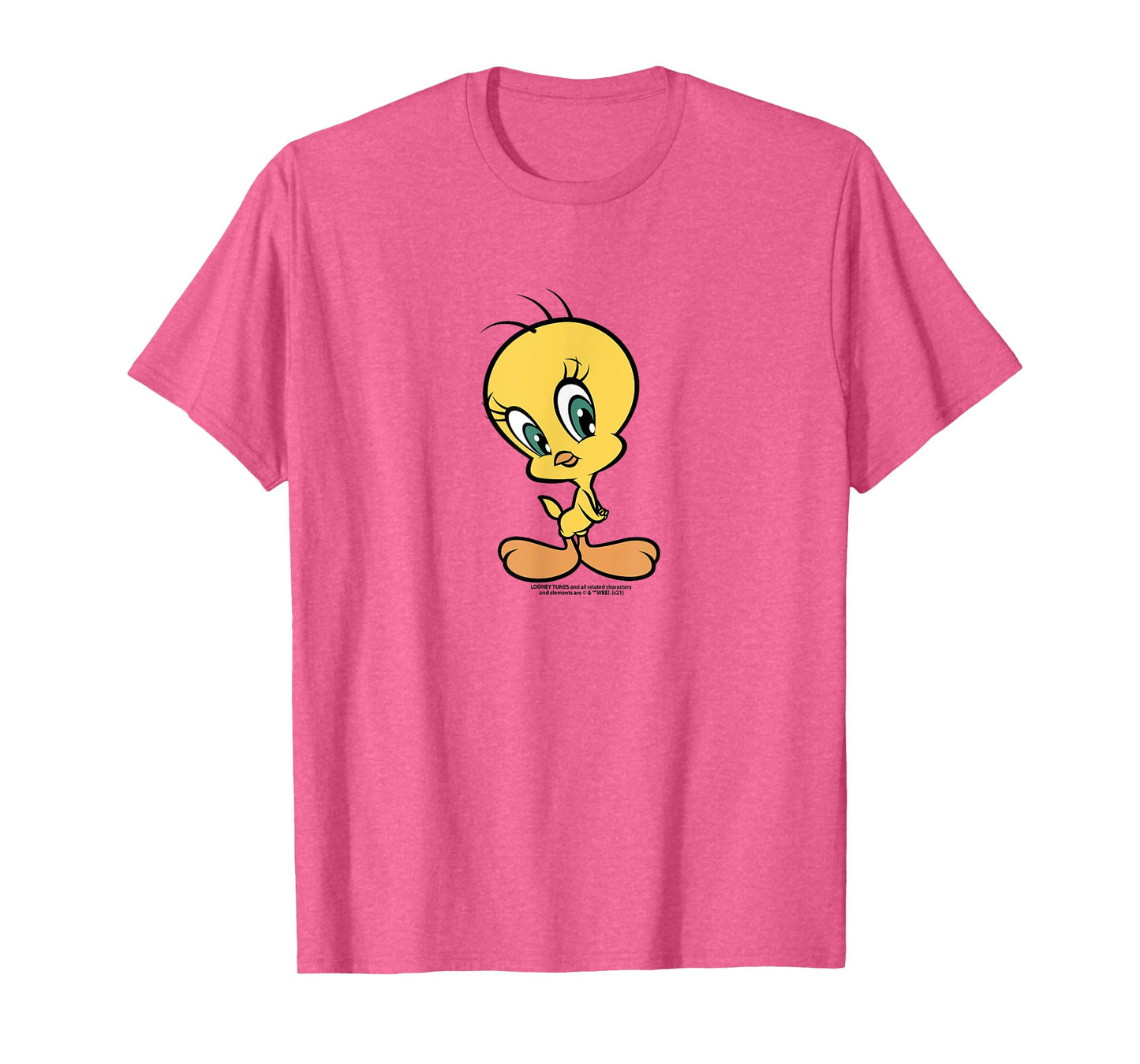 Looney Tunes Tweety Bird Cute Portrait Folded Hands T-Shirt