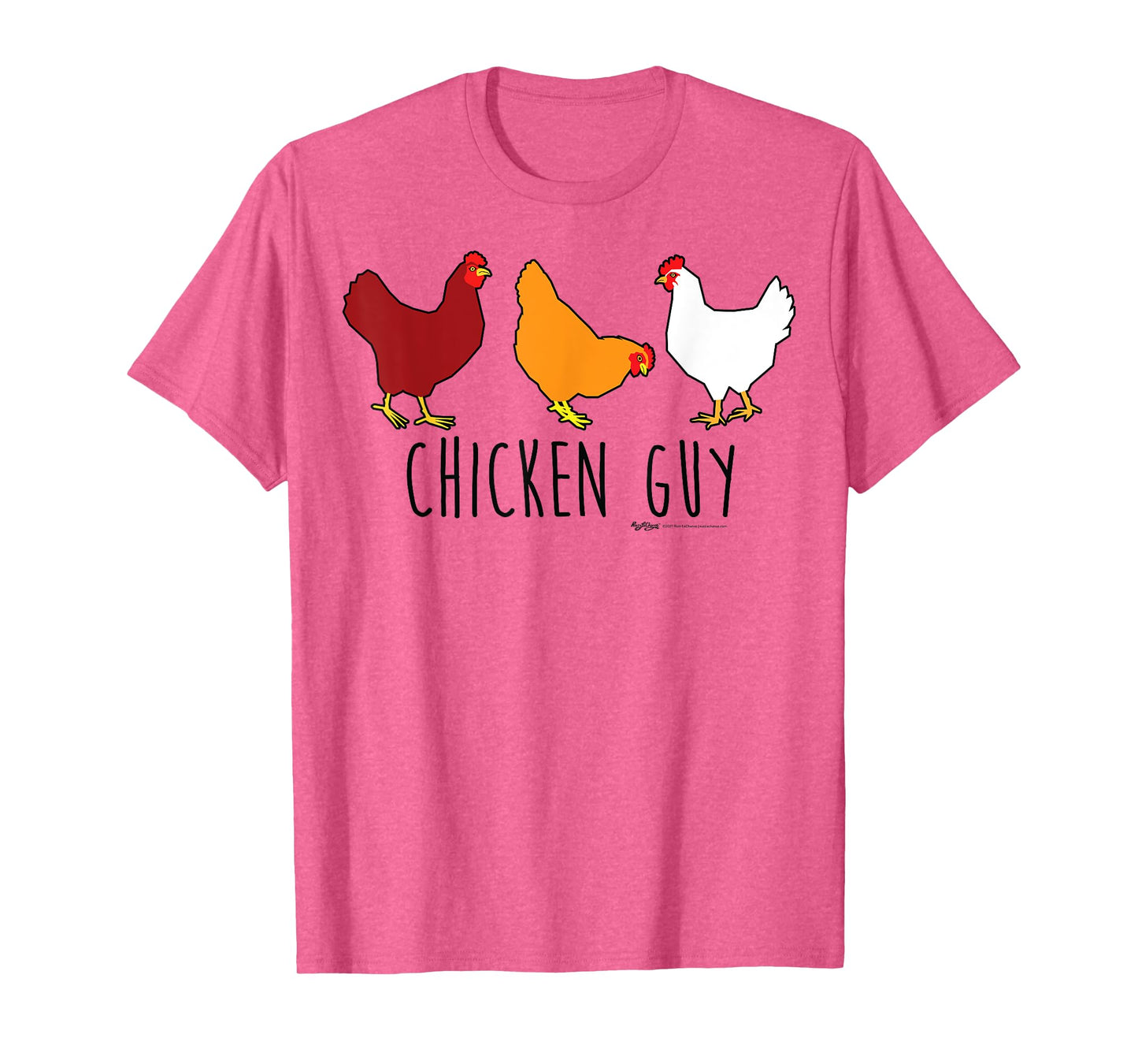 Chicken Guy Funny Farmers T-Shirt