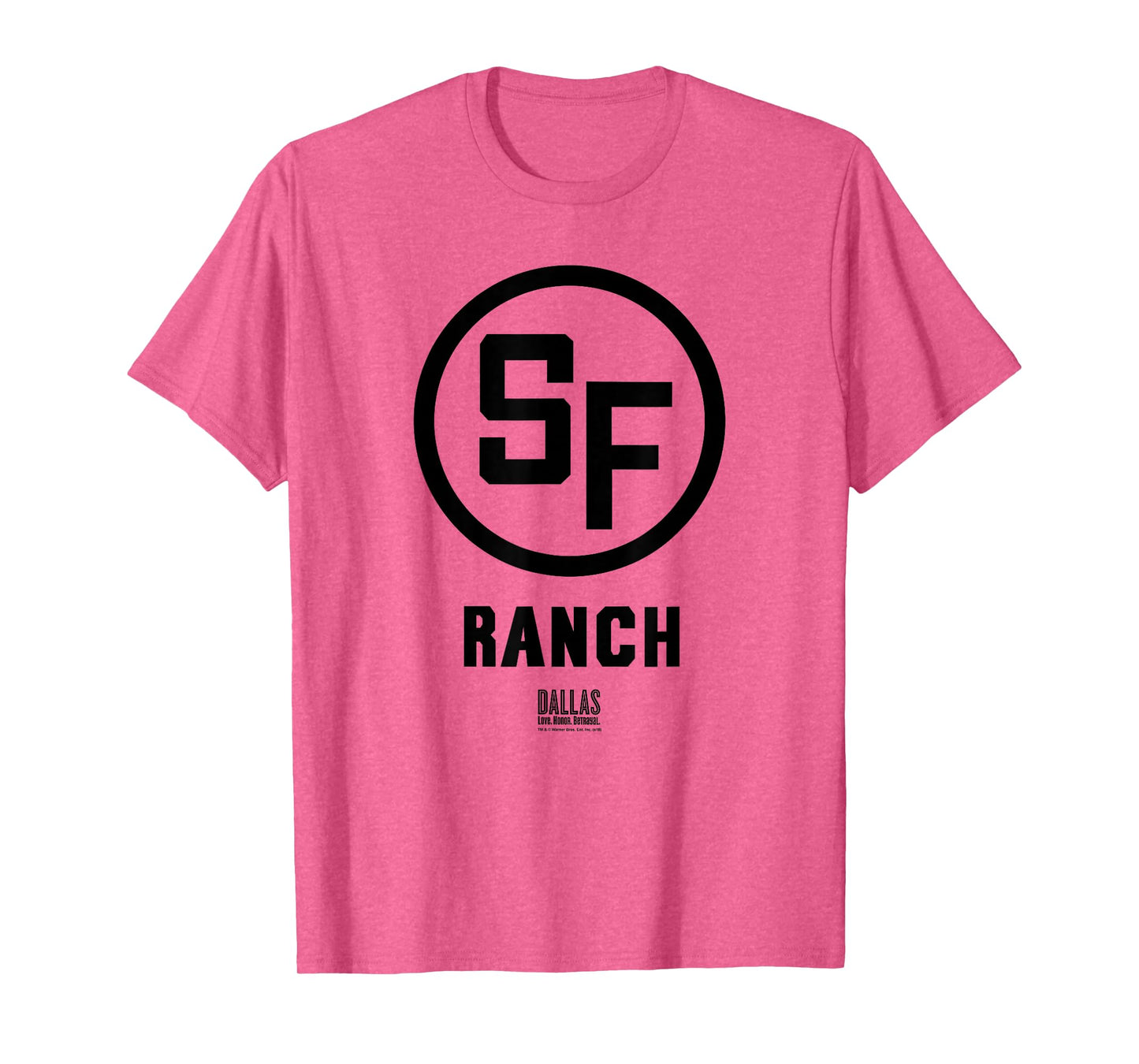 Dallas TV Series Southfork Ranch Gray T-Shirt