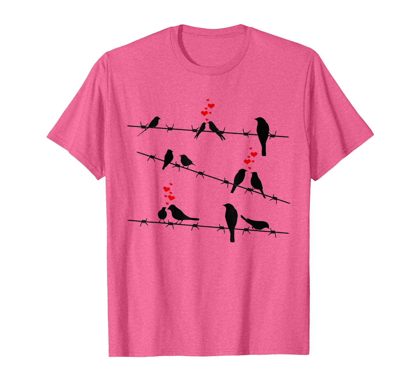Cute Birds on a Wire T-Shirt