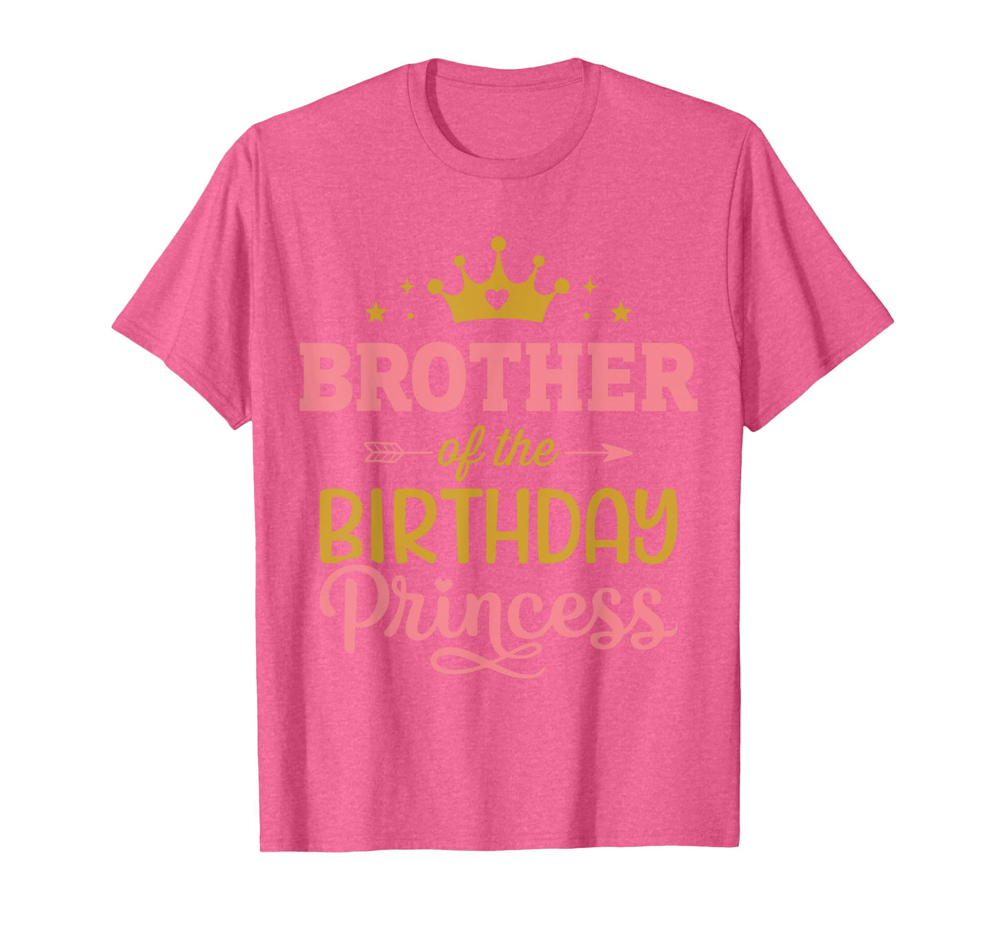 Brother of the birthday princess girl matching family party T-Shirt