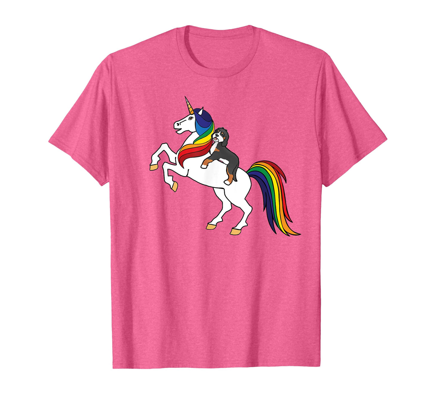 Cute Kids Womens Girls Unicorn Bernedoodle Dog Lover T-Shirt