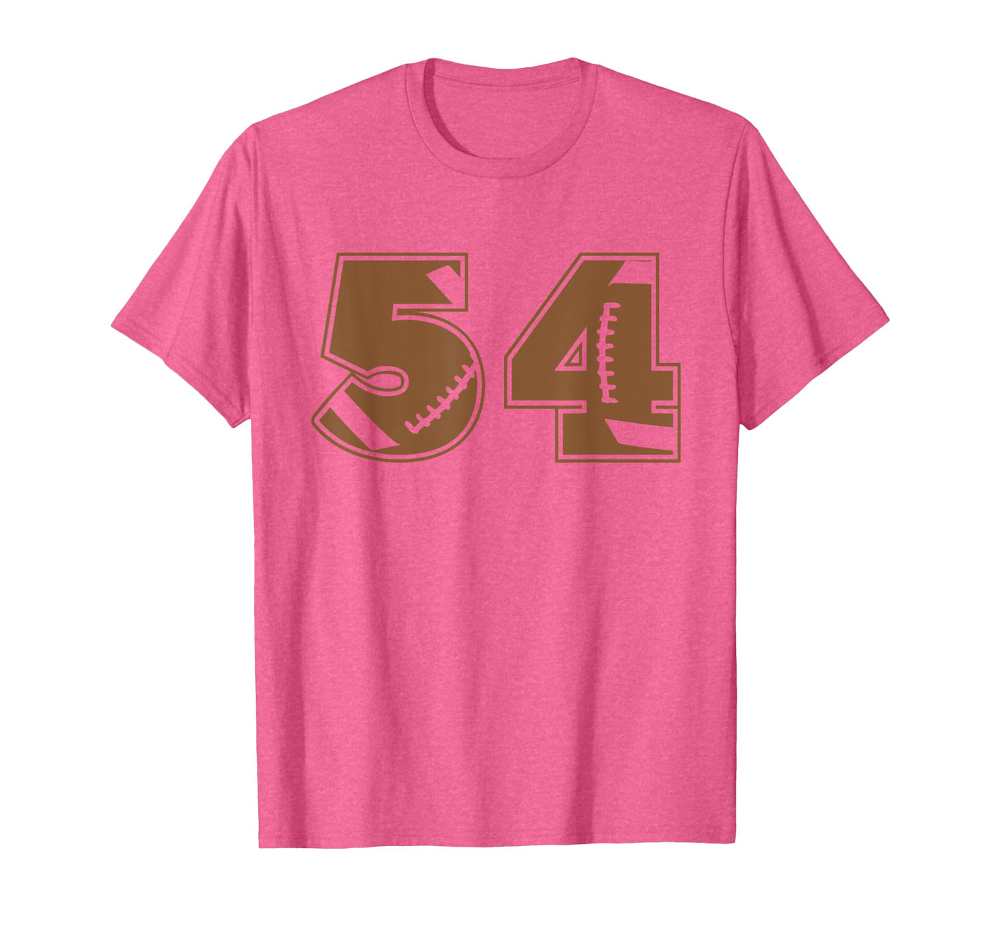 Football 54 Jersey Number T-Shirt
