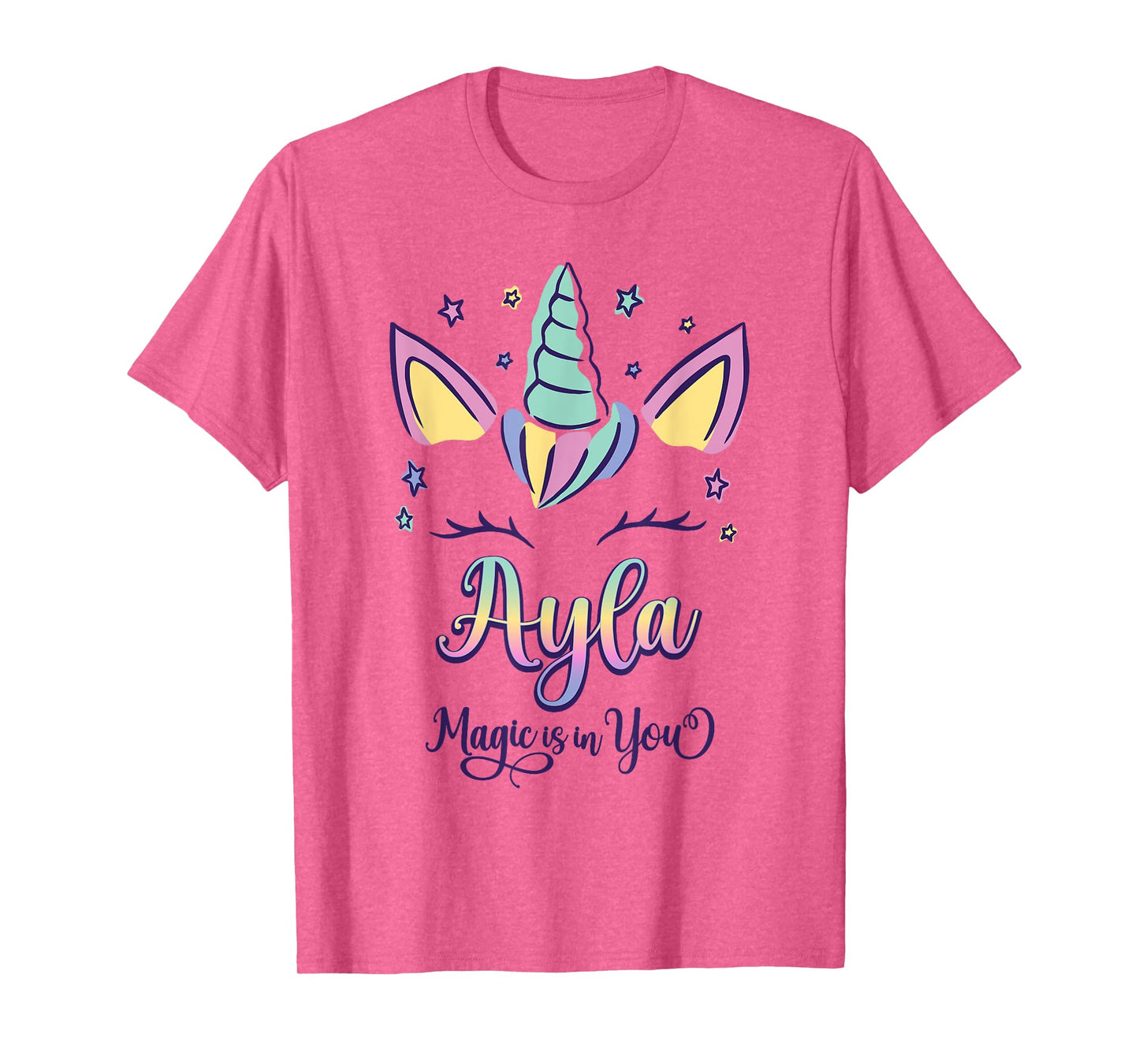 First Name Ayla Personalized I Love Ayla T-Shirt