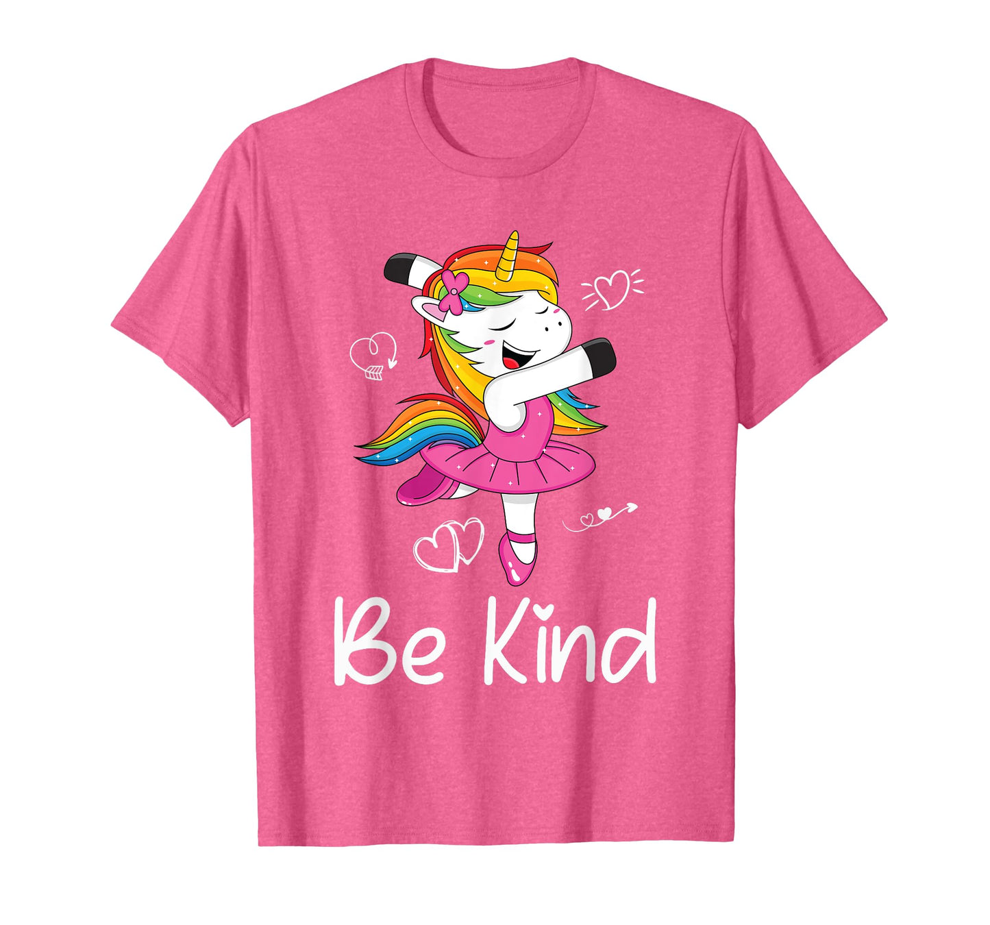 Dancing Unicorn Kids Be Kind Anti Bullying Unity Day Orange T-Shirt