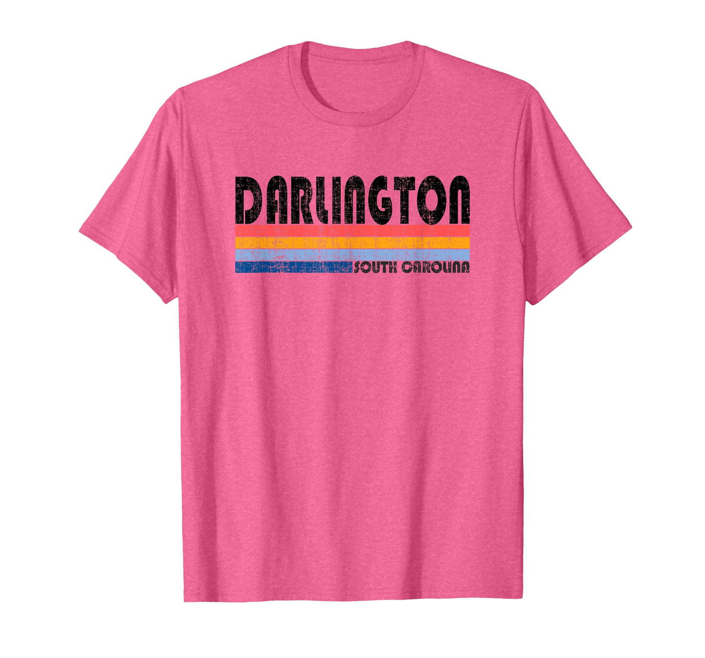 Darlington, SC Hometown Pride Retro 70s 80s Style T-Shirt