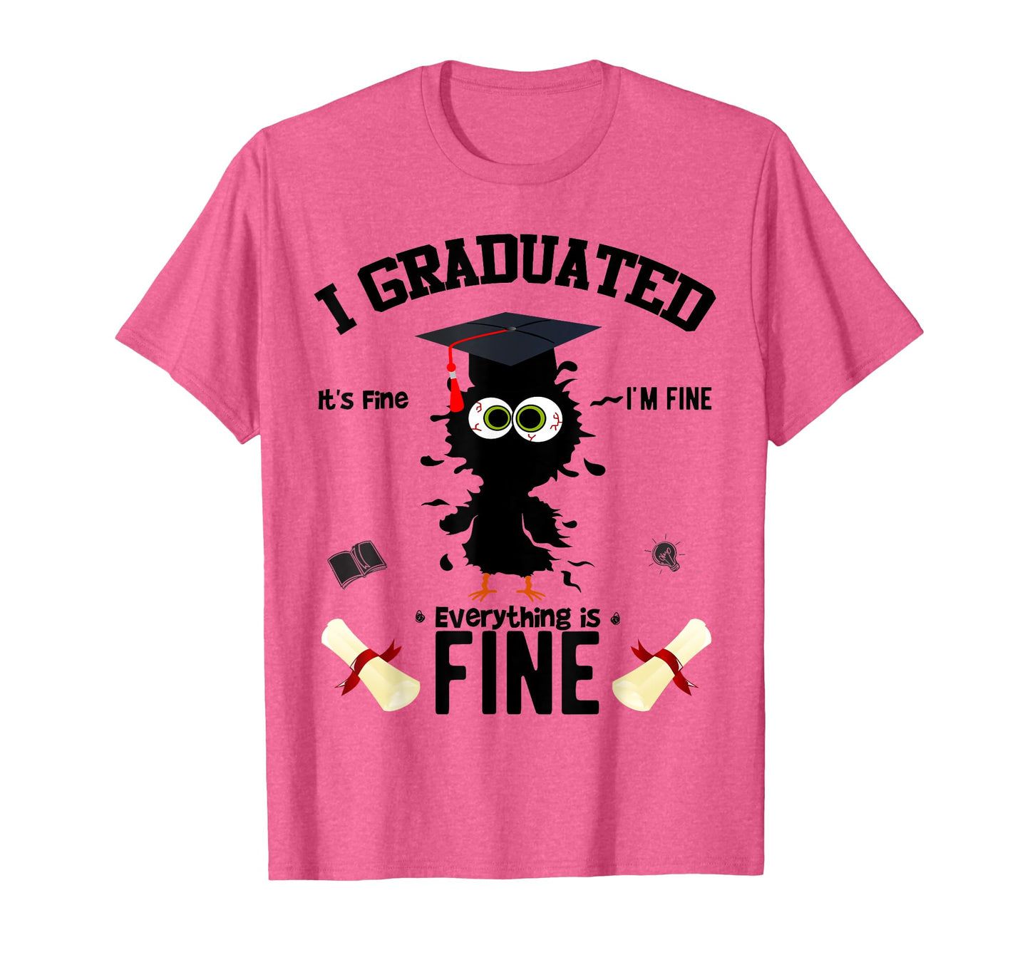 I Graduated Funny Chicken Graduation Graduate Class 2023 T-Shirt