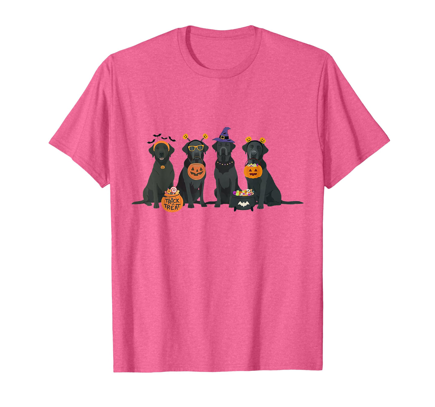 Halloween Black Lab Fall Labrador Retriever Halloween Dog T-Shirt
