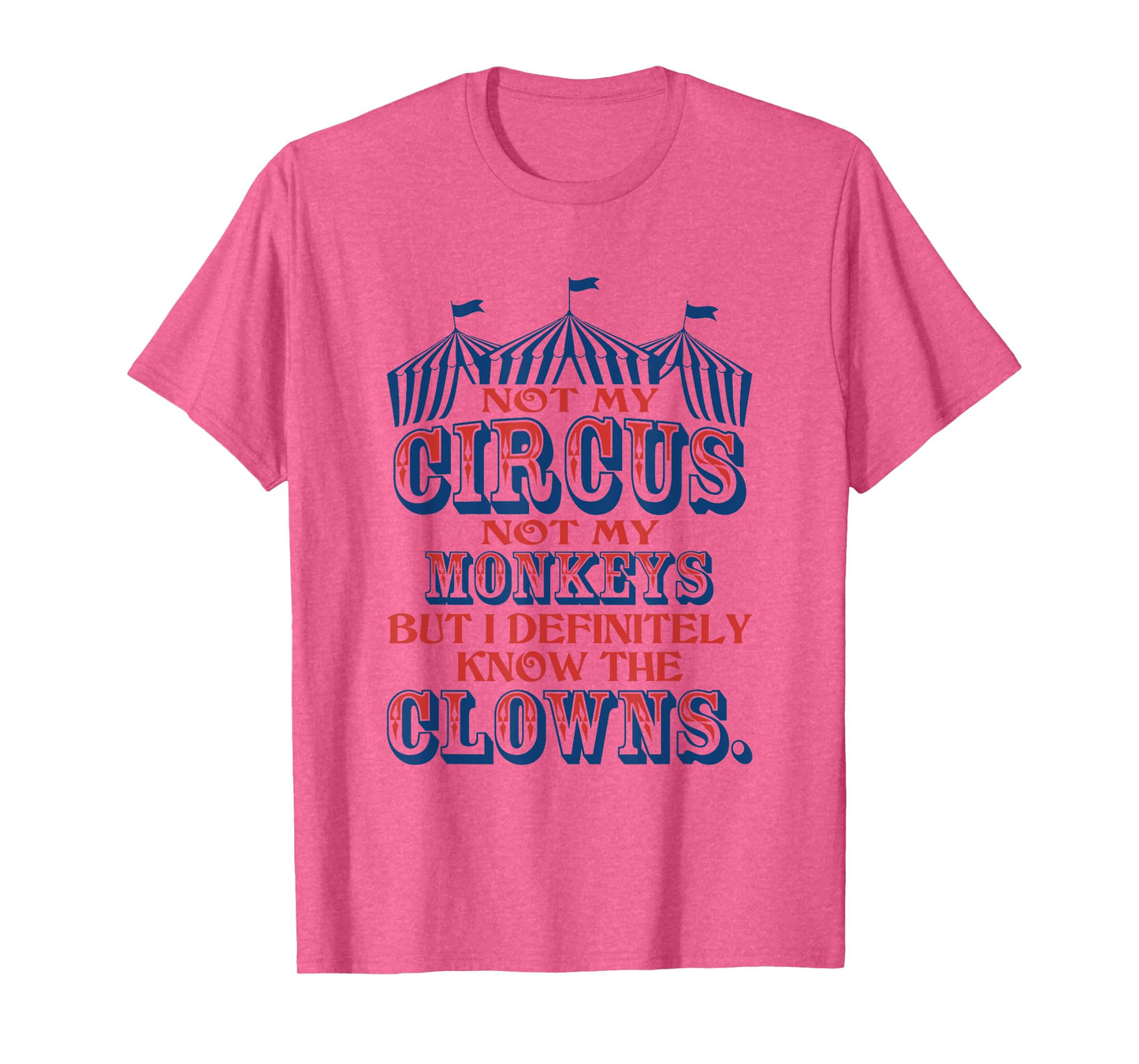 Not My Circus Not My Monkeys But Know The Clowns T-Shirt