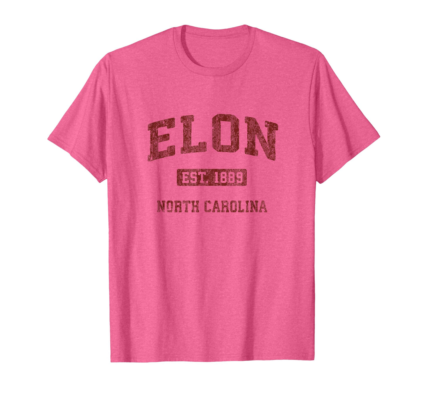 Elon North Carolina NC Vintage Athletic Sports Design T-Shirt