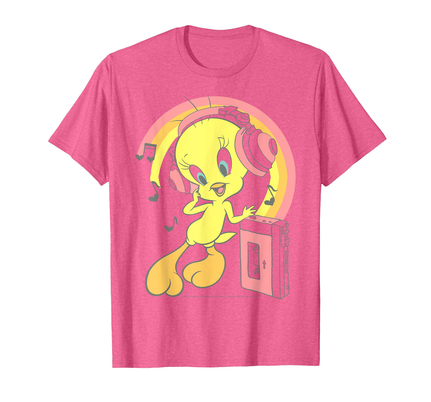 Looney Tunes Tweety Bird Music Rainbow T-Shirt