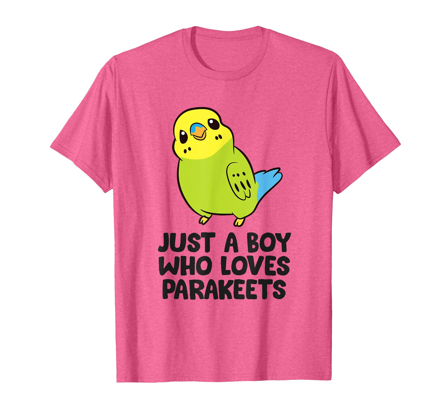 Parakeet Boy Just a Boy Who Loves Parakeets T-Shirt