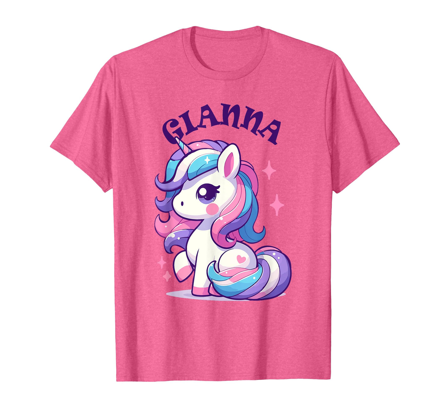 Gianna Cute Unicorn Design for Girls Name Gianna T-Shirt