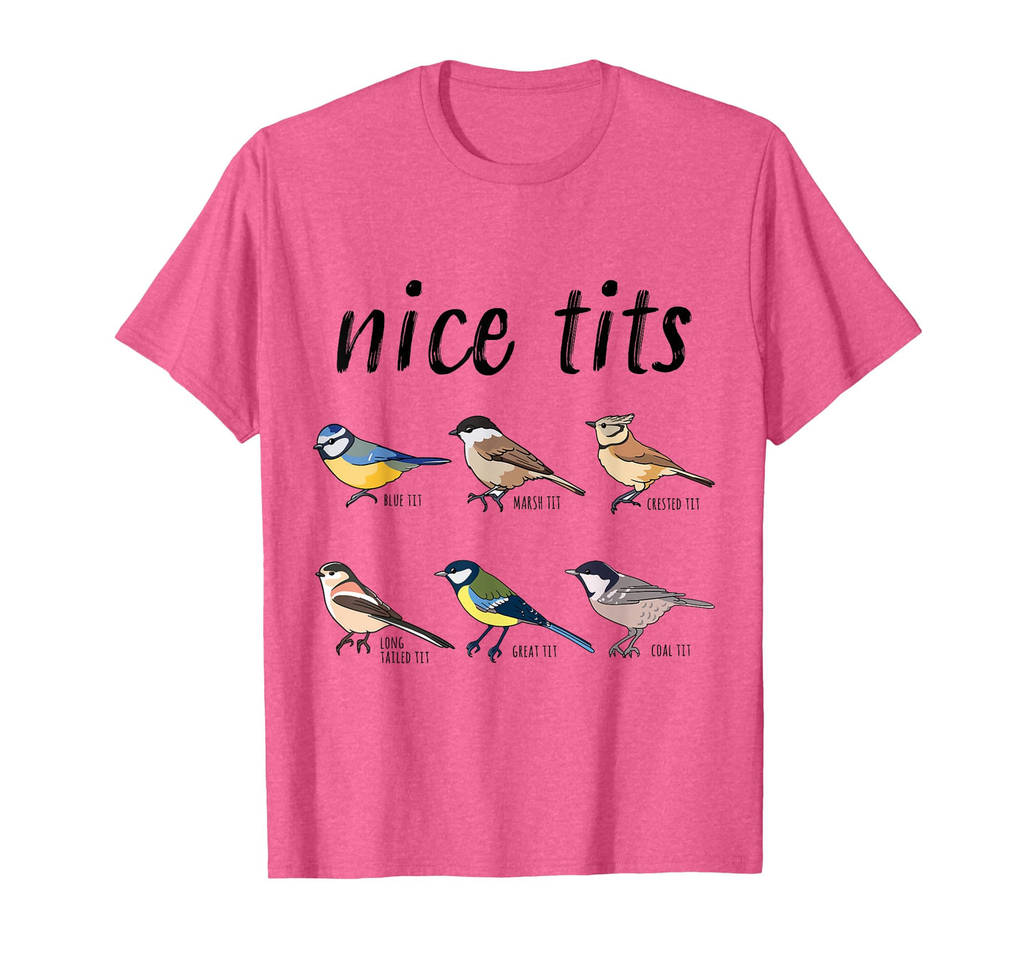Bird watching Funny "nice tits" Gift for Birding T-Shirt