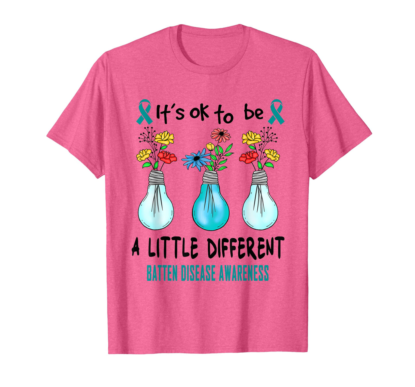 It's Ok To Be A Little Different Batten Disease Awareness T-Shirt