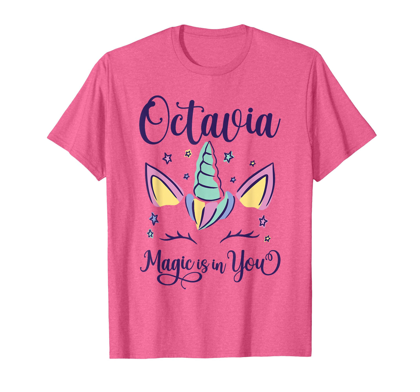 First Name Octavia Personalized I Love Octavia T-Shirt