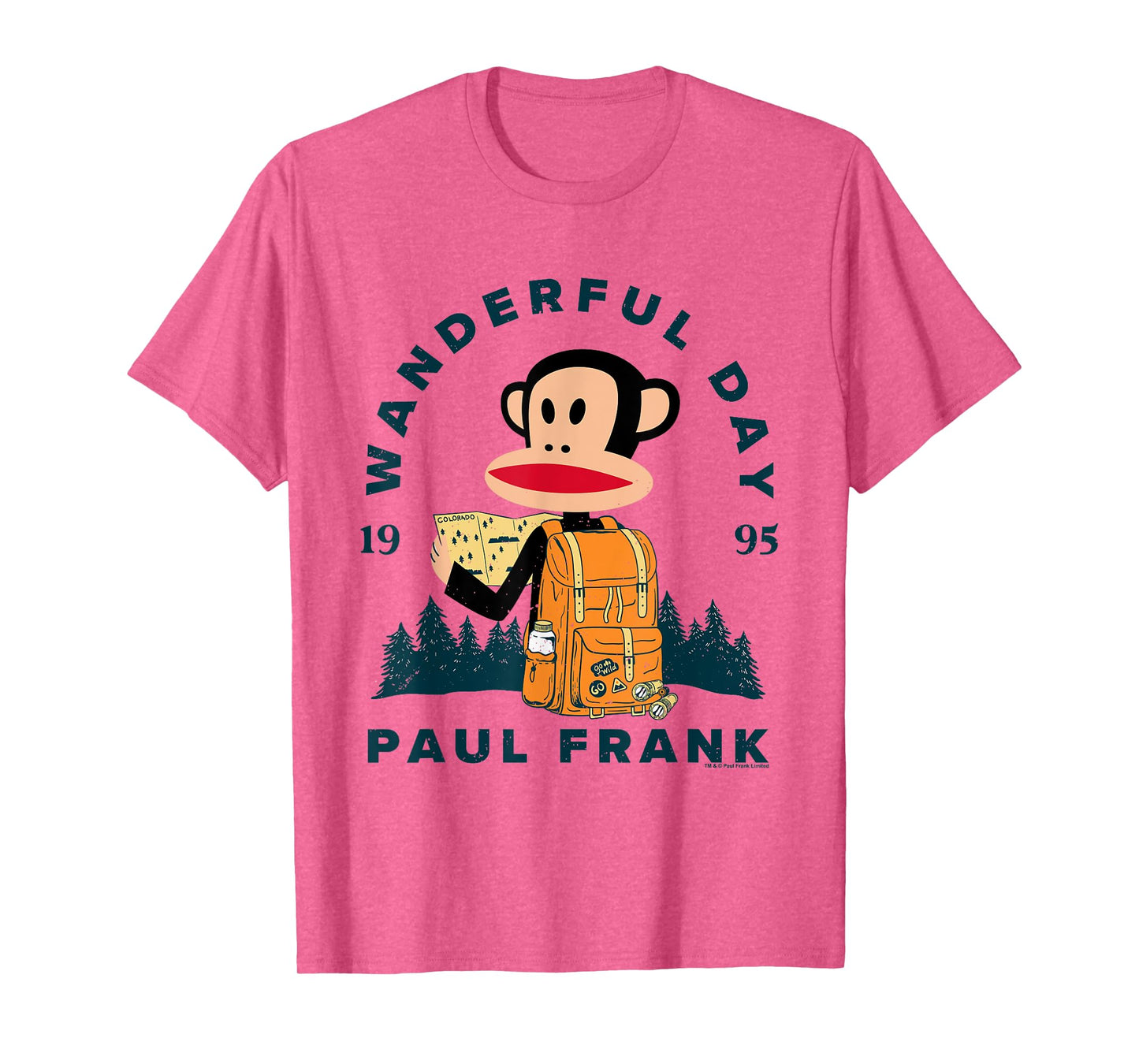 Paul Frank Julius Adventure Wanderful Day T-Shirt