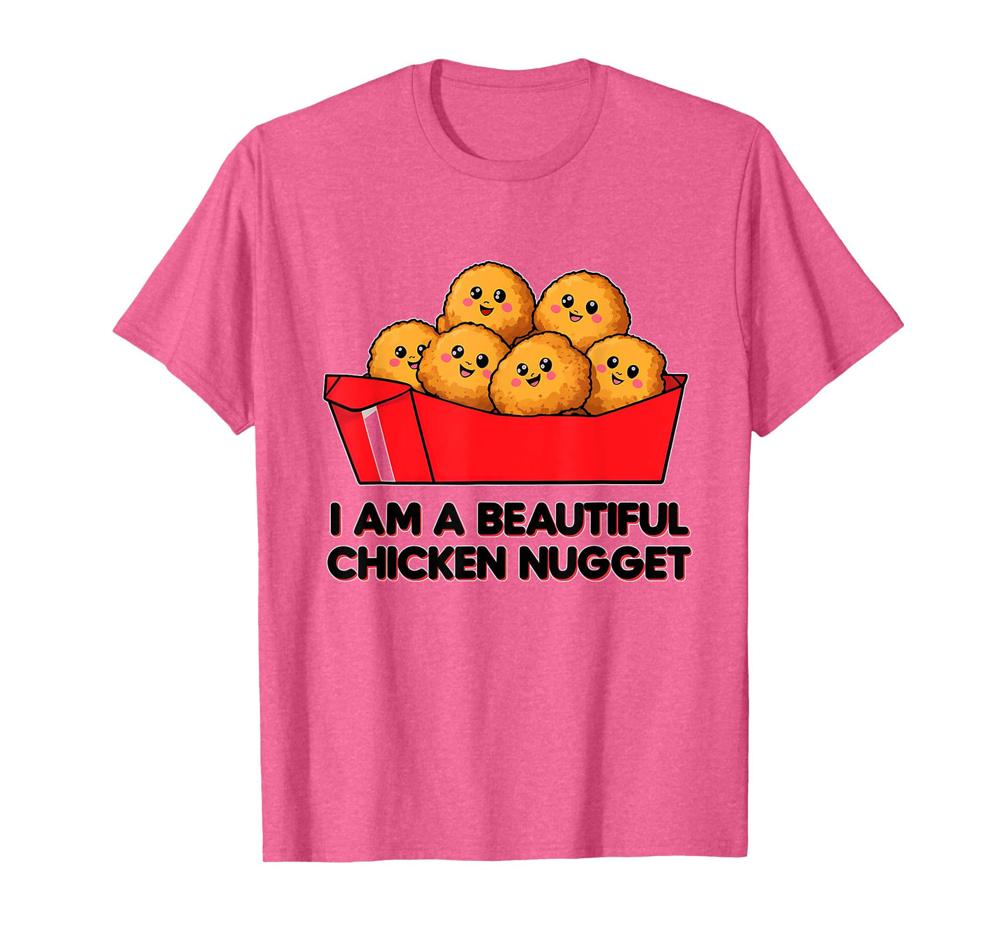 I'm A Beautiful Chicken Nugget Halloween Costume T-Shirt