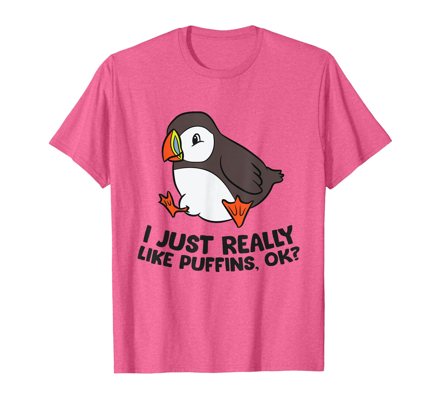 I Just Really Like Puffins, Ok? Love Puffin Birds T-Shirt