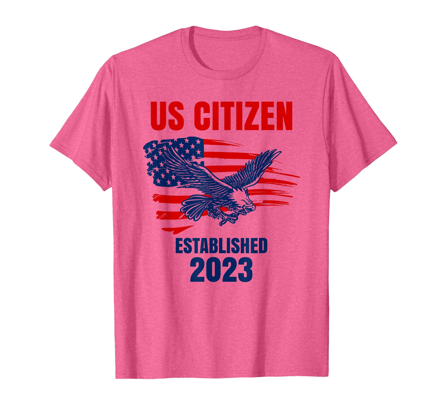 US Citizen - Established 2023 - Proud new American citizen T-Shirt