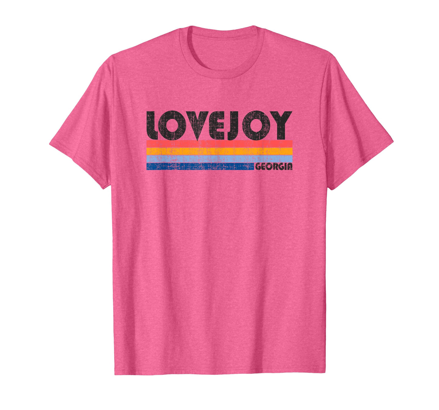 Show your Lovejoy, GA Hometown Pride with this Retro 70s 80s T-Shirt
