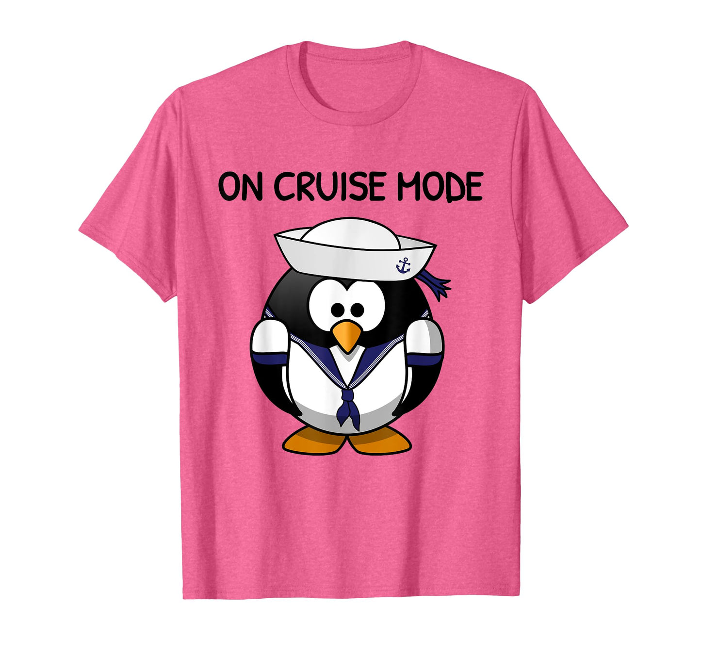 On Cruise Mode Cute Vacation Penguin T-Shirt